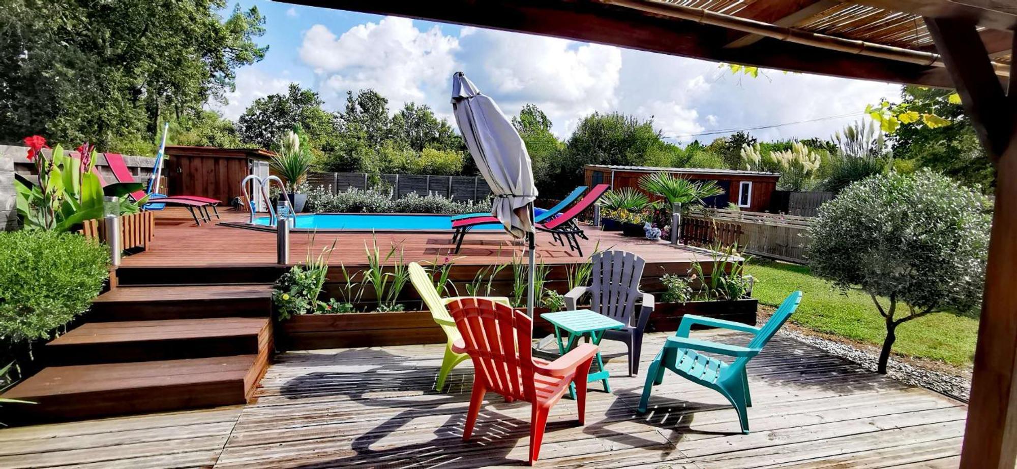 Maison & Piscine Prives,Plages Ocean Et Lac A 10 Kms Linxe Dış mekan fotoğraf